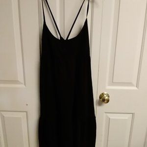 Gap ,womens black dress, criss cross back, new, no tags. Petite medium